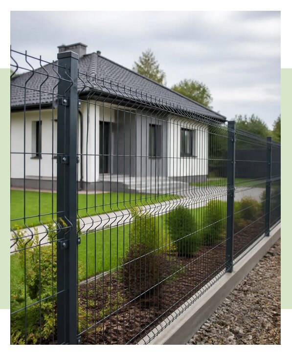 Забор из 3D сетки в Евпатории по цене от 5161 р. | ЗаборЭксеперт-Евп